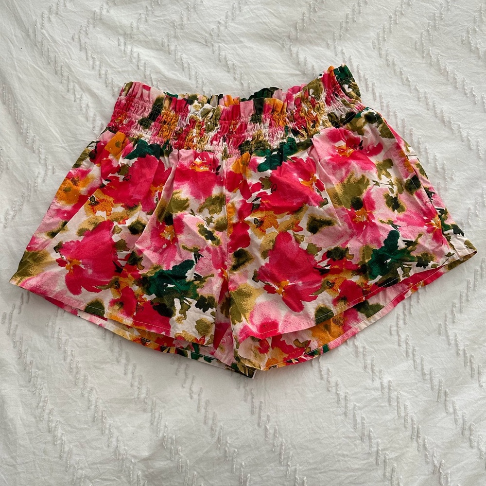 Crewcuts floral shorts